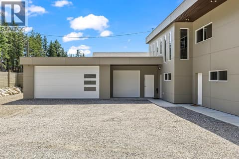 847 sqft heated and cooled garage at 7141 Dunwaters Road, Fintry, Kelowna