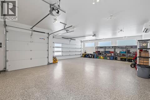 847 sqft heated and cooled garage at 7141 Dunwaters Road, Fintry, Kelowna