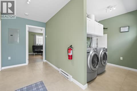 Guest area Laundry at 7141 Dunwaters Road, Fintry, Kelowna