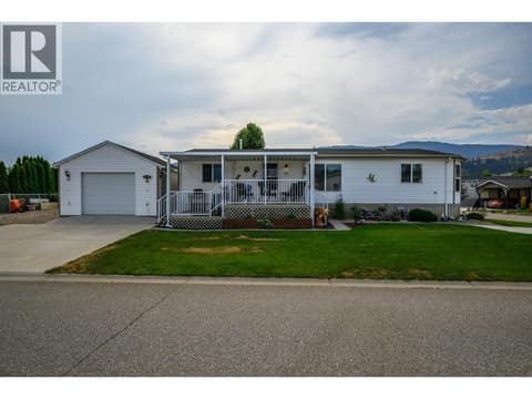 Large lot with two driveways, plus extra RV parking. at 12560 Westside Road Unit# 77, Swan Lake West, Vernon