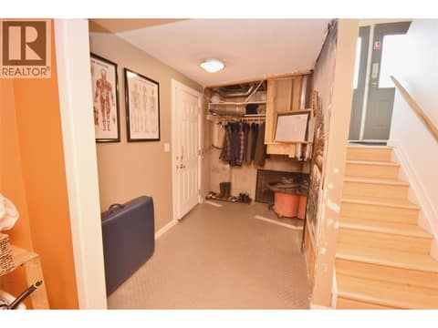 Entrance to garage from basement at 3907 17 Street, East Hill, Vernon