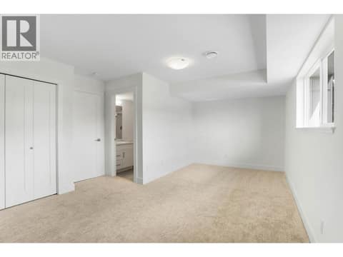 Fourth bedroom on lowest floor at 720 Valley Road Unit# 46, North Glenmore, Kelowna