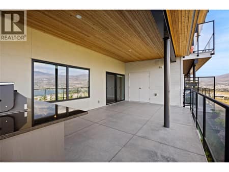 Massive patio for entertaining at 400 Vista Park Unit# 422, Main South, Penticton