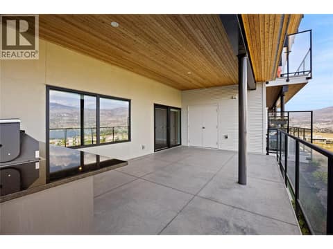 Massive patio for entertaining at 400 Vista Park Unit# 422, Main South, Penticton