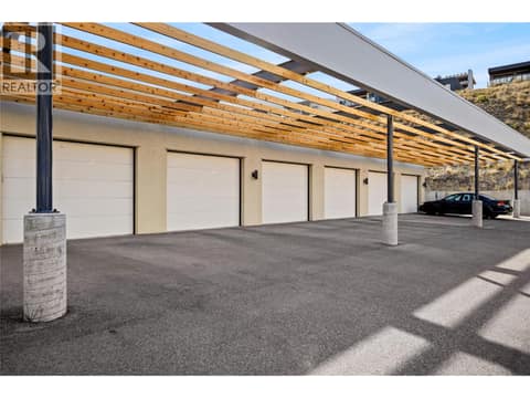 Private Garage and additional stall at 400 Vista Park Unit# 422, Main South, Penticton