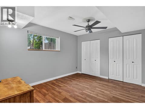 Second Bedroom on lower floor at 2848 Inverness Road, Glenrosa, West Kelowna