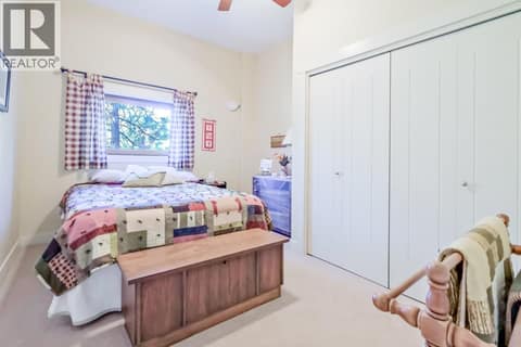 Lower Bedroom at 6709 VICTORIA Road S Unit# 6, Summerland Rural