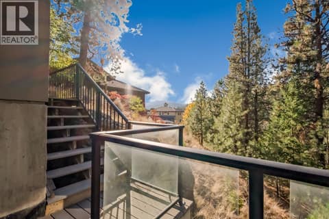 Stairs from lower patio to upper level at 6709 VICTORIA Road S Unit# 6, Summerland Rural
