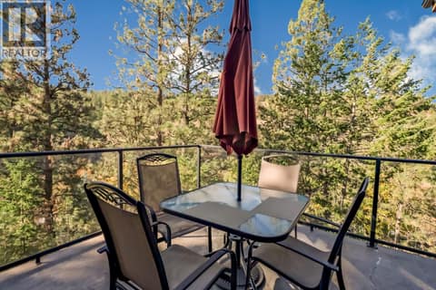 Upper Deck off Family Room at 6709 VICTORIA Road S Unit# 6, Summerland Rural