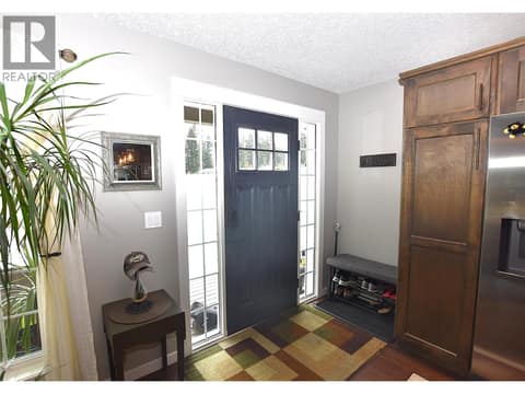 Inside the front door at 535 Loon Avenue, Okanagan North, Vernon