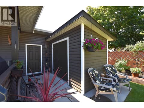 Storage shed at 535 Loon Avenue, Okanagan North, Vernon