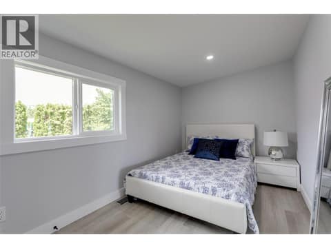 Bedroom 2 Former staging furniture showing at 3535 McCulloch Road Unit# 10, South East Kelowna