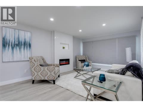 Former staging furniture showing, now empty at 3535 McCulloch Road Unit# 10, South East Kelowna