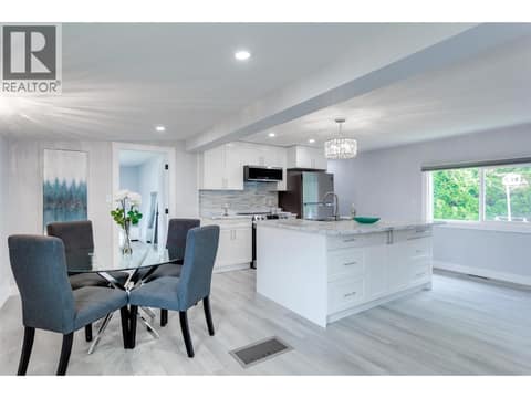Former staging furniture showing, now empty at 3535 McCulloch Road Unit# 10, South East Kelowna
