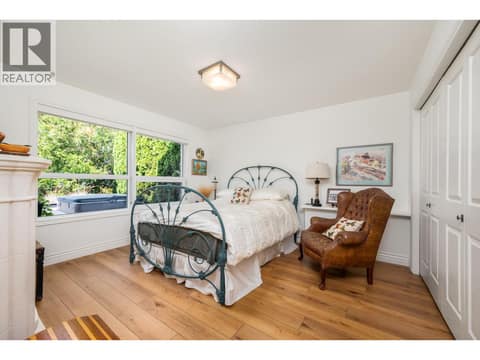 1 of 3 Lower level bedrooms at 8615 Okanagan Landing Road, Okanagan Landing, Vernon