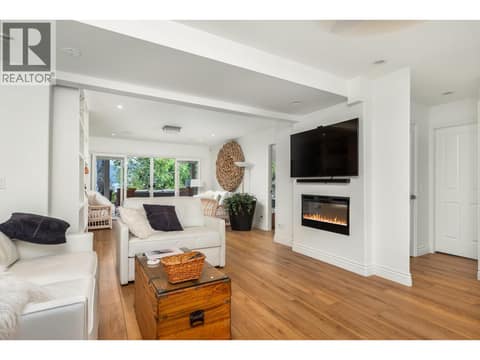 Lower level family room at 8615 Okanagan Landing Road, Okanagan Landing, Vernon