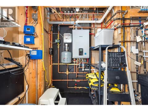 Mech room at 8615 Okanagan Landing Road, Okanagan Landing, Vernon