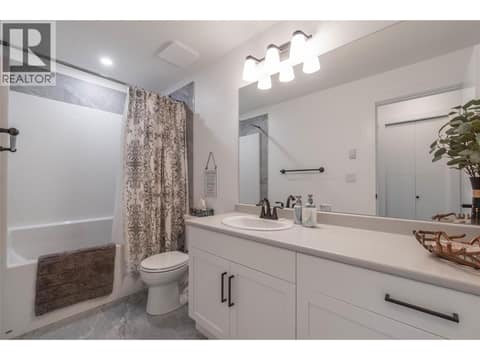 Bathroom 3 Basement Level at 2450 Radio Tower Road Unit# 252, Oliver Rural