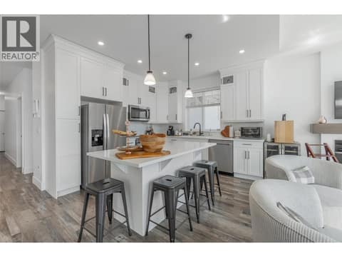 Kitchen Island at 2450 Radio Tower Road Unit# 252, Oliver Rural