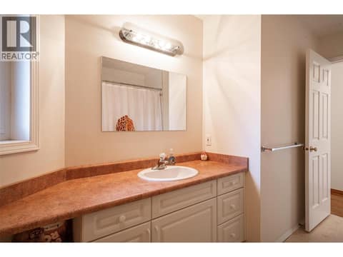 Bathroom on main floor at 5804 Richfield Drive, Westmount, Vernon