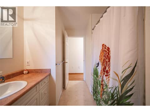 Bathroom on main floor at 5804 Richfield Drive, Westmount, Vernon