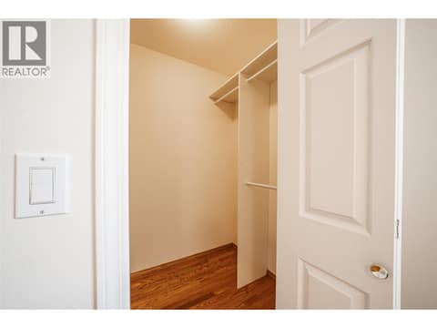Closet for primary bedroom at 5804 Richfield Drive, Westmount, Vernon