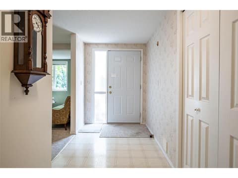 Door to backyard at 5804 Richfield Drive, Westmount, Vernon