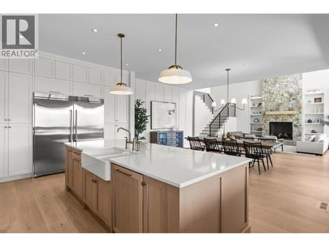 Built in fridge freezer at 74 Red Sky Court, Wilden, Kelowna