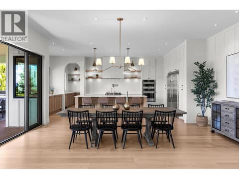 Dining room at 74 Red Sky Court, Wilden, Kelowna