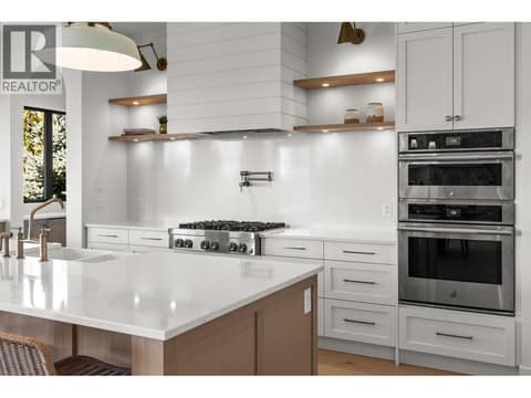 Large island at 74 Red Sky Court, Wilden, Kelowna