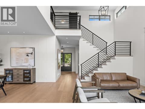 Open concept filled with light at 74 Red Sky Court, Wilden, Kelowna