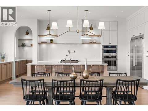 Spacious dining kitchen area at 74 Red Sky Court, Wilden, Kelowna