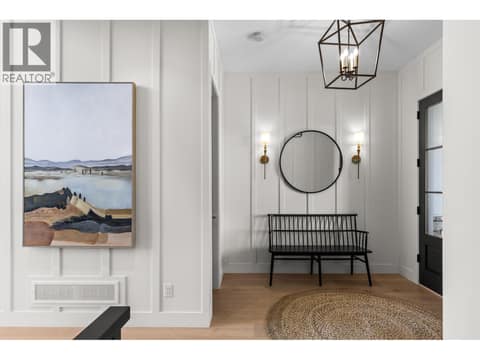 Welcoming front foyer at 74 Red Sky Court, Wilden, Kelowna