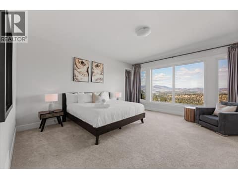 Upstairs 1st bedroom at 980 Ledgeview Court, Upper Mission, Kelowna