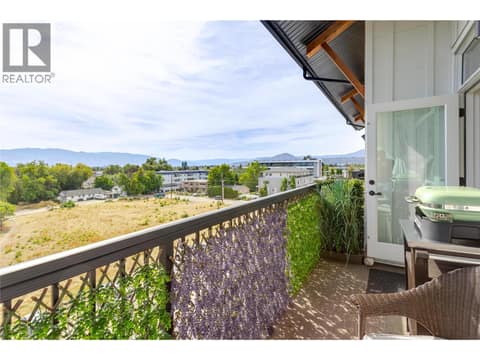 72 sq. ft. balcony with BBQs permitted at 1220 Pacific Avenue Unit# 507, Springfield/Spall, Kelowna