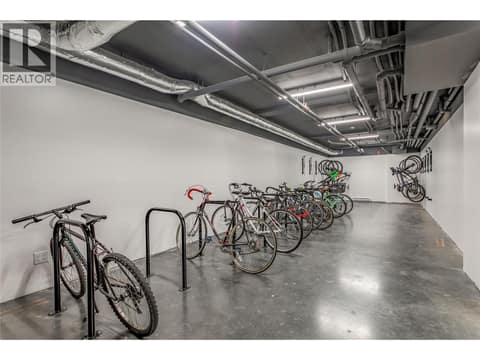 Secure bike storage room at 1220 Pacific Avenue Unit# 507, Springfield/Spall, Kelowna