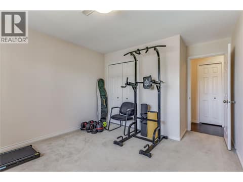 2nd bedroom currently used as workout space at 1967 Underhill Street Unit# 705, Springfield/Spall, Kelowna