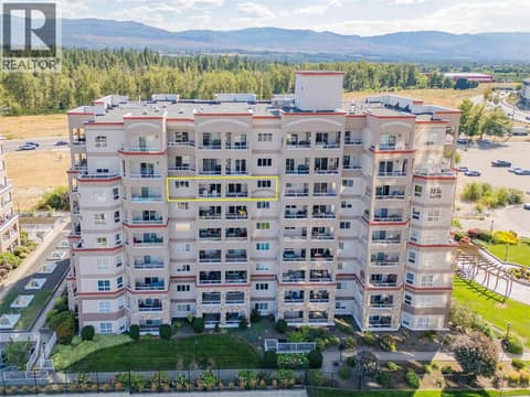 7th floor view - overlooking Park Place amenities and Dilworth mountain at 1967 Underhill Street Unit# 705, Springfield/Spall, Kelowna