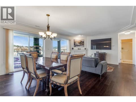 Ample dining space at 1967 Underhill Street Unit# 705, Springfield/Spall, Kelowna