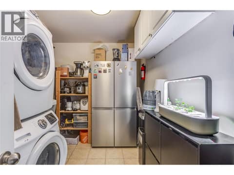 Lots of space in the laundry room at 1967 Underhill Street Unit# 705, Springfield/Spall, Kelowna