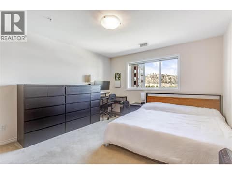 Spacious primary bedroom at 1967 Underhill Street Unit# 705, Springfield/Spall, Kelowna