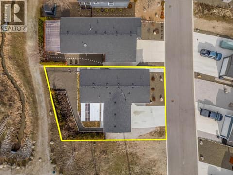 Quiet location, with no development planned along the side or back of the lot. Property outlines are approximate and may not be exact. Actual property lines may vary. at 1835 Nancee Way Court Unit# 48, West Kelowna Estates