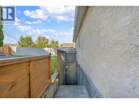 Separate entrance to basement. at 9159 Glenmore Road Unit# 1, Lake Country South West