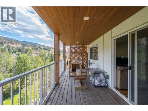 Deck off lower level 2. at 125 Cabernet Drive Unit# 26, Eastside/Lkshr Hi/Skaha Est, Okanagan Falls
