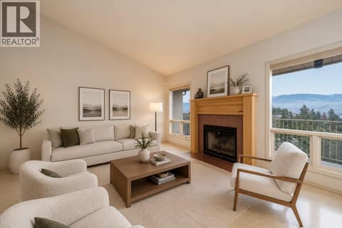 Virtually staged at 933 Purcell Drive, Dilworth Mountain, Kelowna