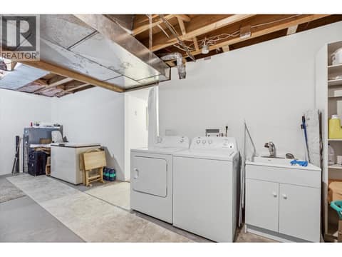Laundry located in the Utility room in basement at 1765 Leckie Road Unit# 201, Springfield/Spall, Kelowna