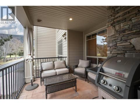 Spacious deck at 2760 Auburn Road Unit# 101, Shannon Lake, West Kelowna