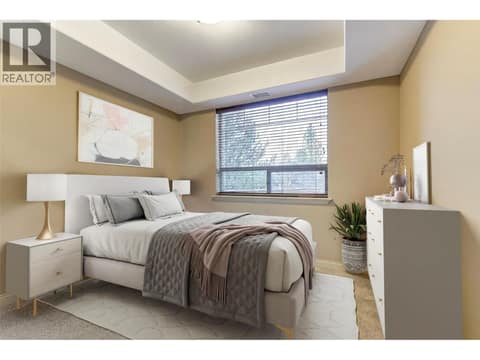 Virtually Staged Second bedroom at 2760 Auburn Road Unit# 101, Shannon Lake, West Kelowna