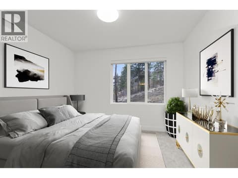 *virtually staged* Second Bedroom at 3434 McKinley Beach Drive Unit# 209, McKinley Landing, Kelowna