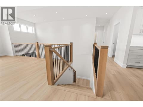 Access to lower level at 1448 Whistling Pine Place, Wilden, Kelowna